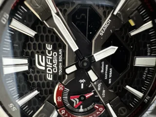 ساعة Casio Edifice ECB-S100 أصلية — Tough Solar / Bluetooth / Sapphir