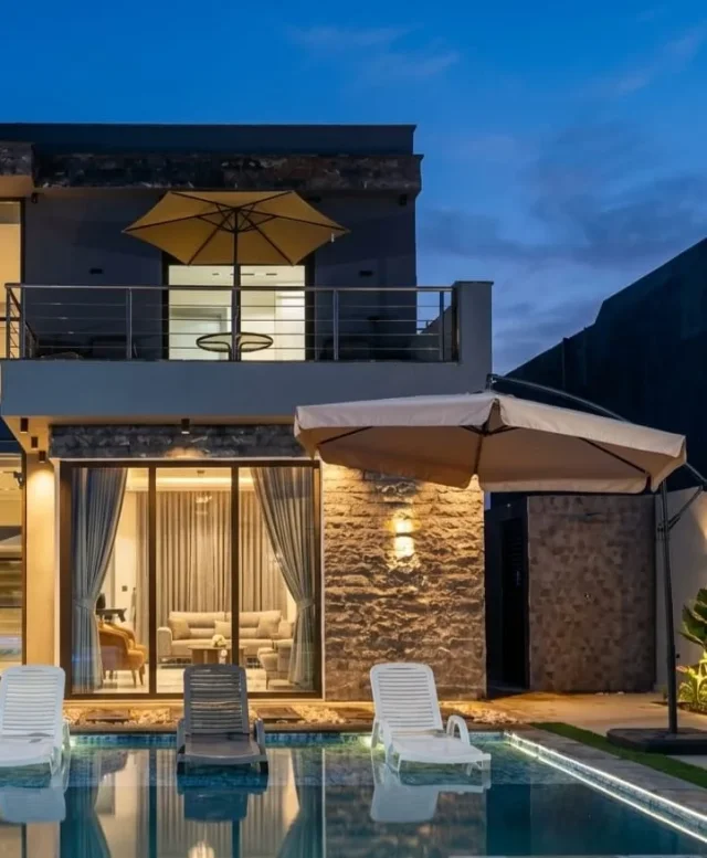 Gray villa