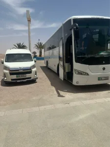 الوجهة البعيده لخدمات النقل السياحي