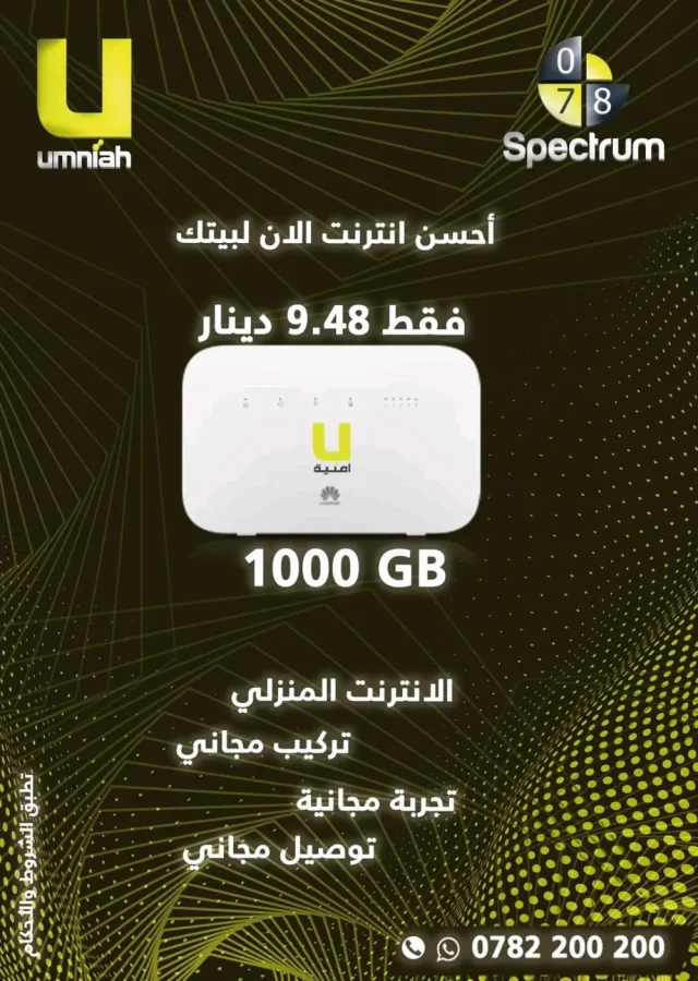 Umniah Internet Service
