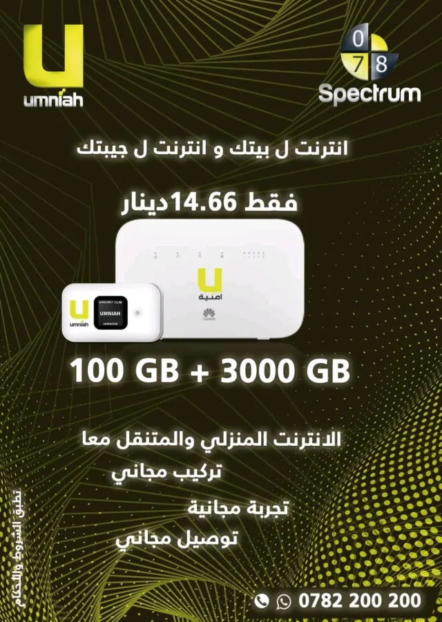 Umniah Internet Service