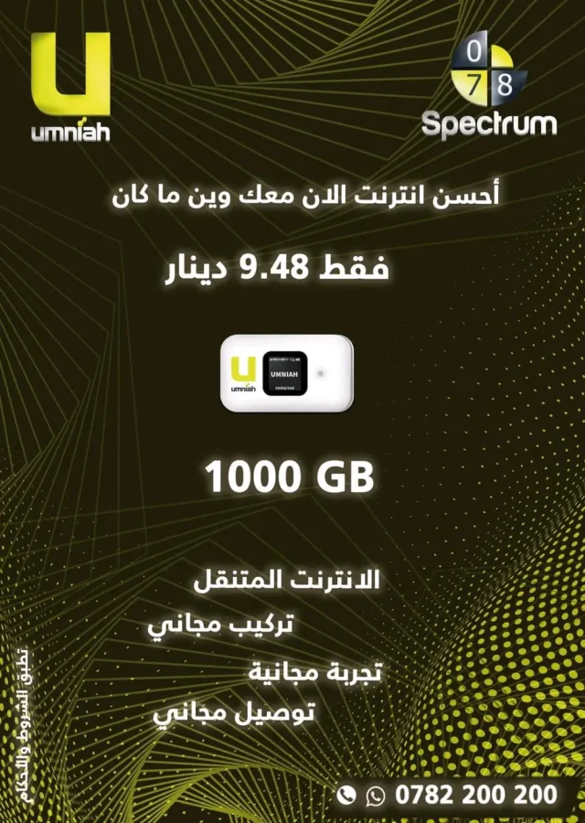 Umniah Internet Service
