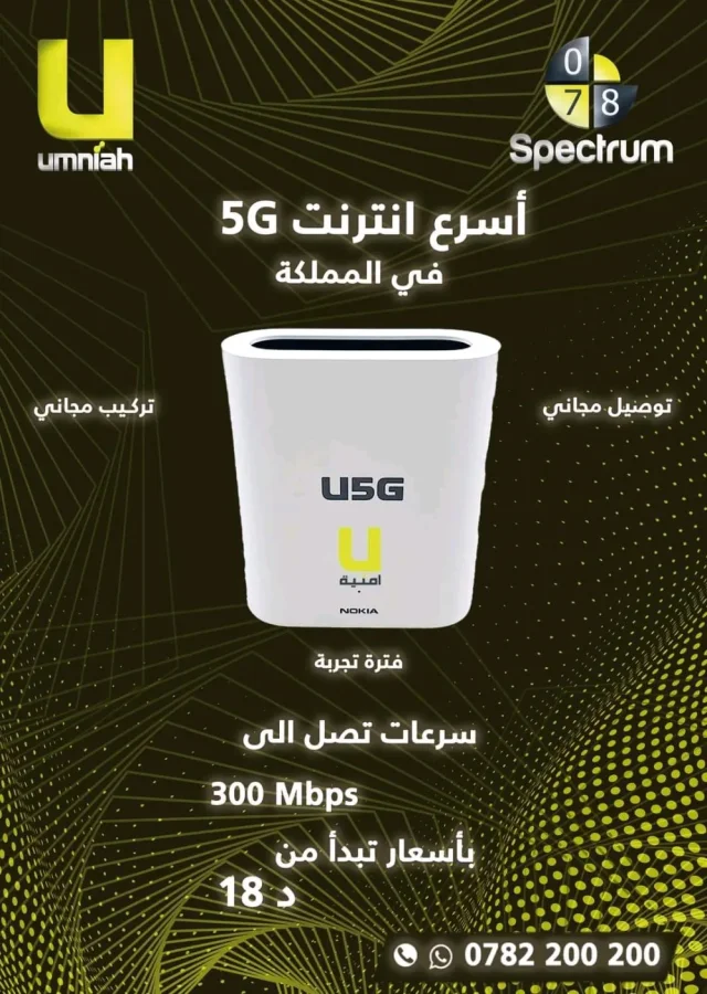 Umniah Internet Service