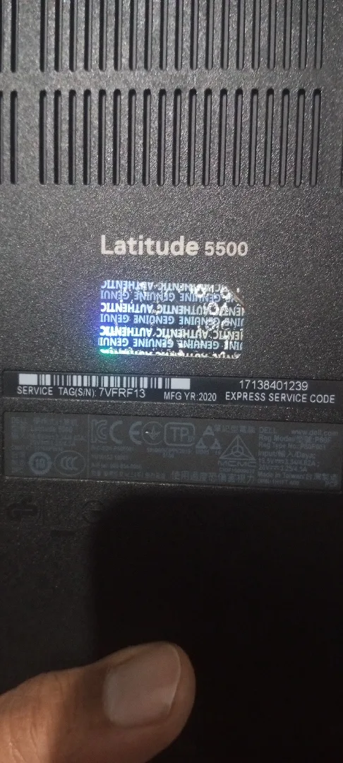 Dell latitude 5500 touh screen