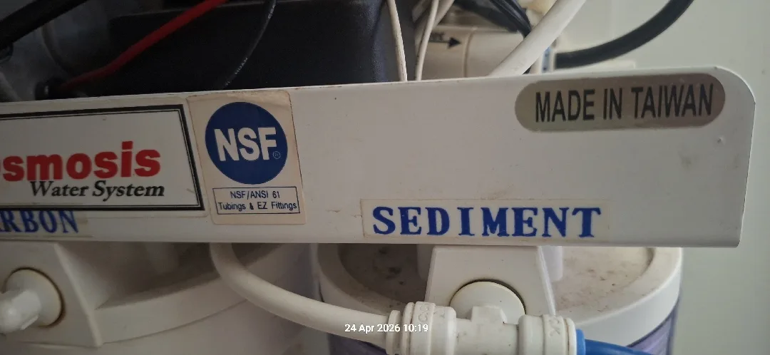 فلتر مياه 7 مراحل تايوان اصلي مستخدم