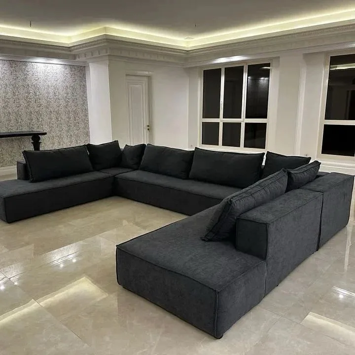 خدمات تنجيد الكنب والتخوت جميع انواع واللوان القماش والجلد متوفرة