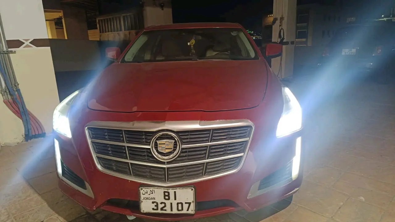 كاديلاك CTS موديل 2014 فل لمن معه إعفاء أو للقطع