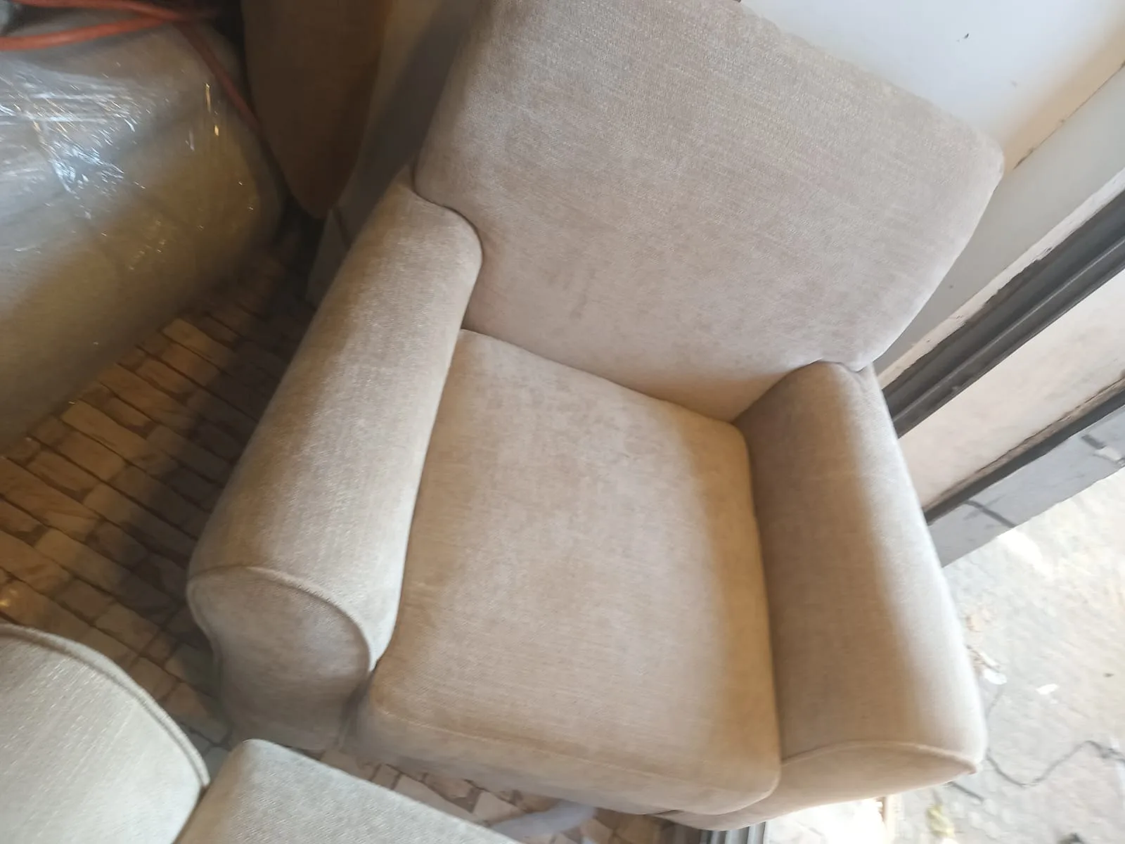 طقم مستعمل منجد جديد