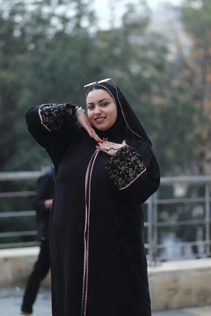 عبايه جميله جدن لوزن 120