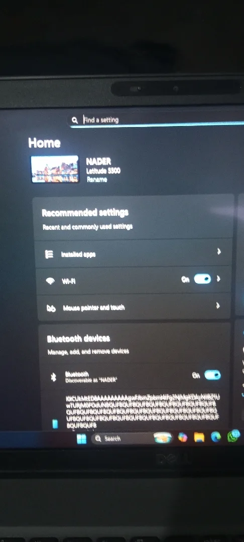 Dell latitude 5500 touh screen