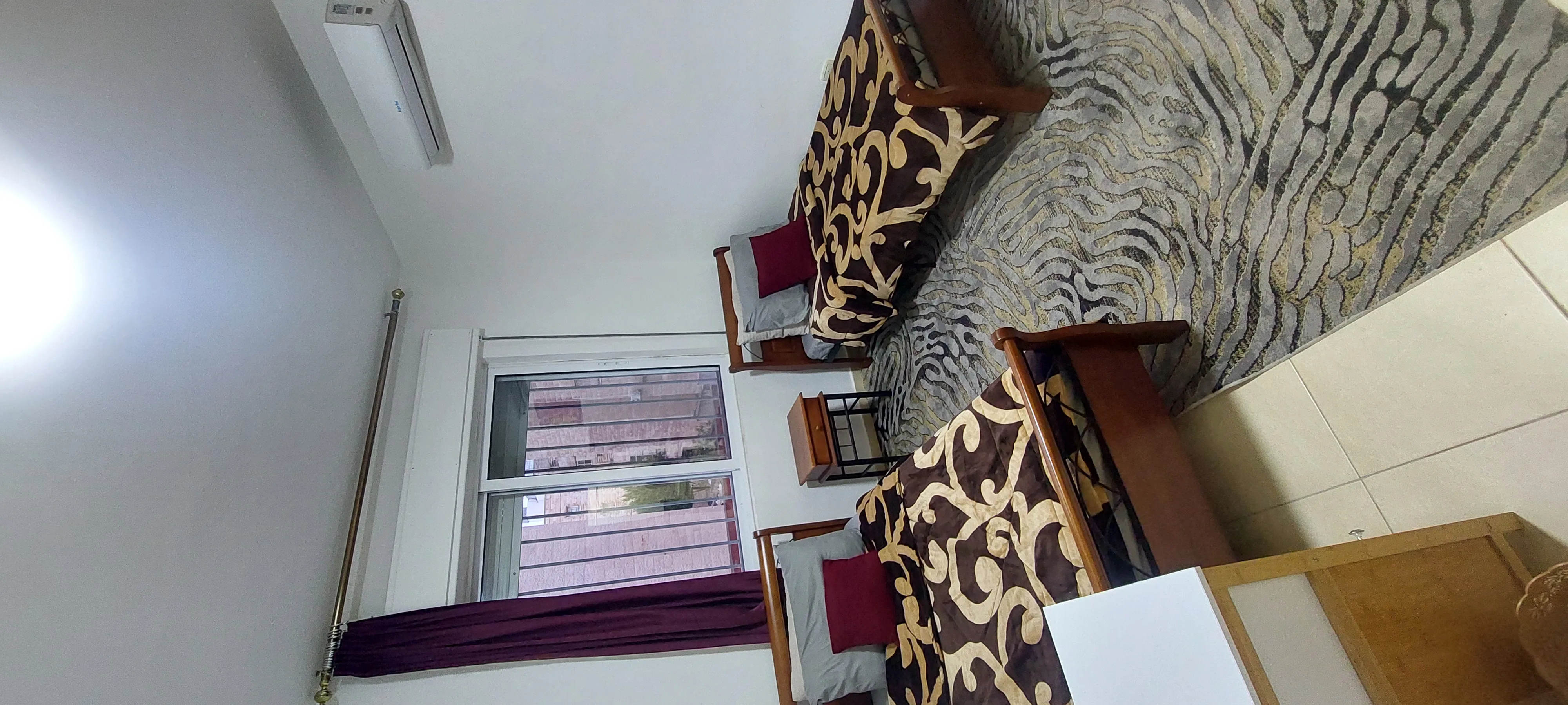 شقة مفروشة للطالبات للايجار الشهري الجبيهة