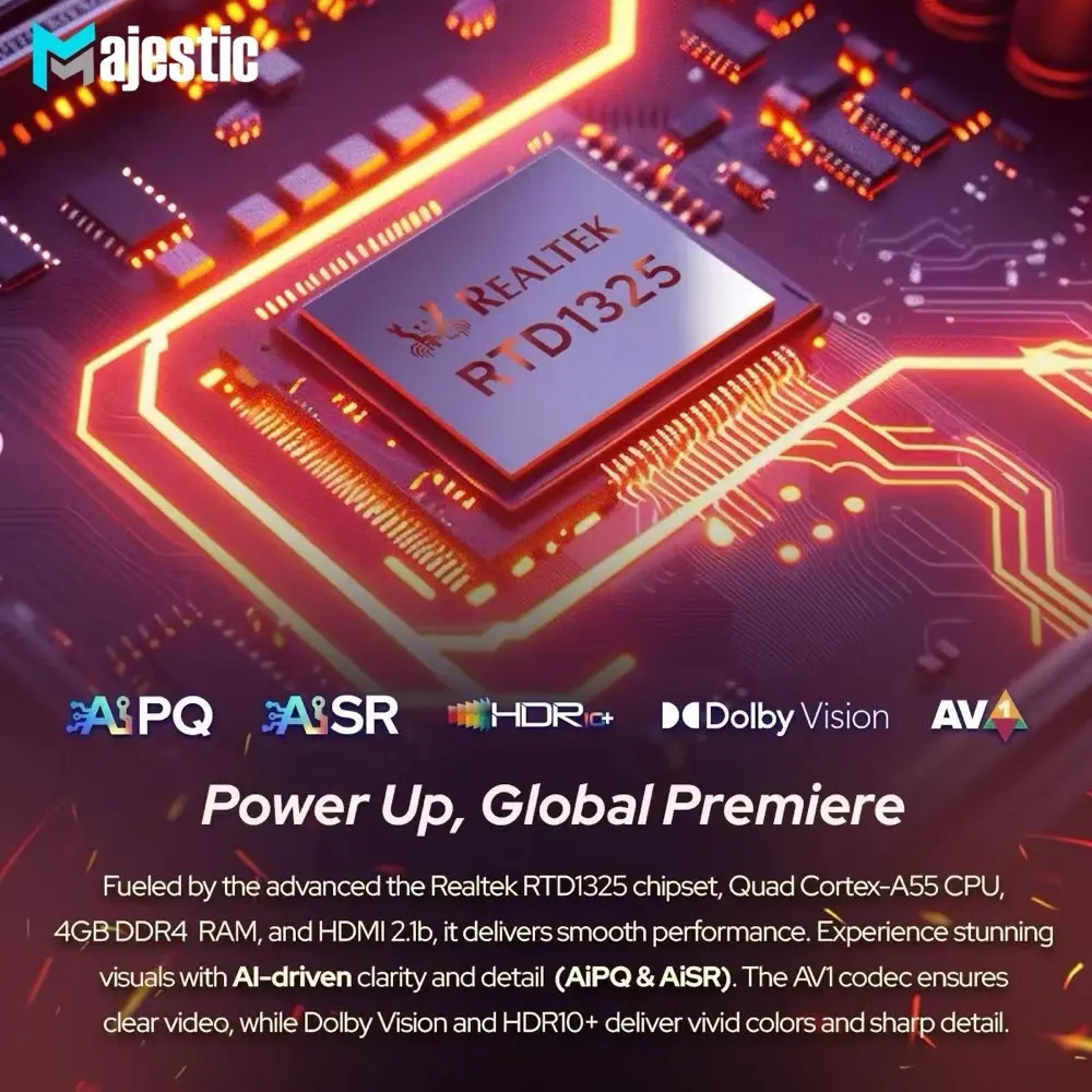 جهاز اندرويد مرخص بوكس ماجستيك gx1 google tv