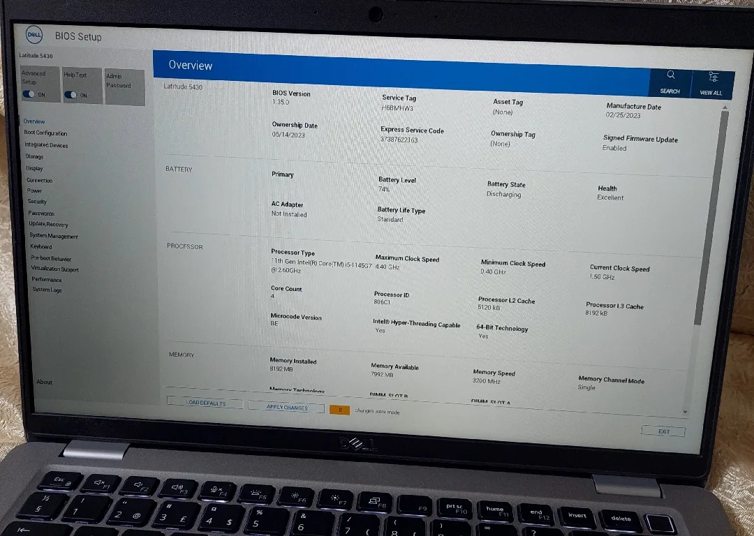 Dell i5 الجيل 11