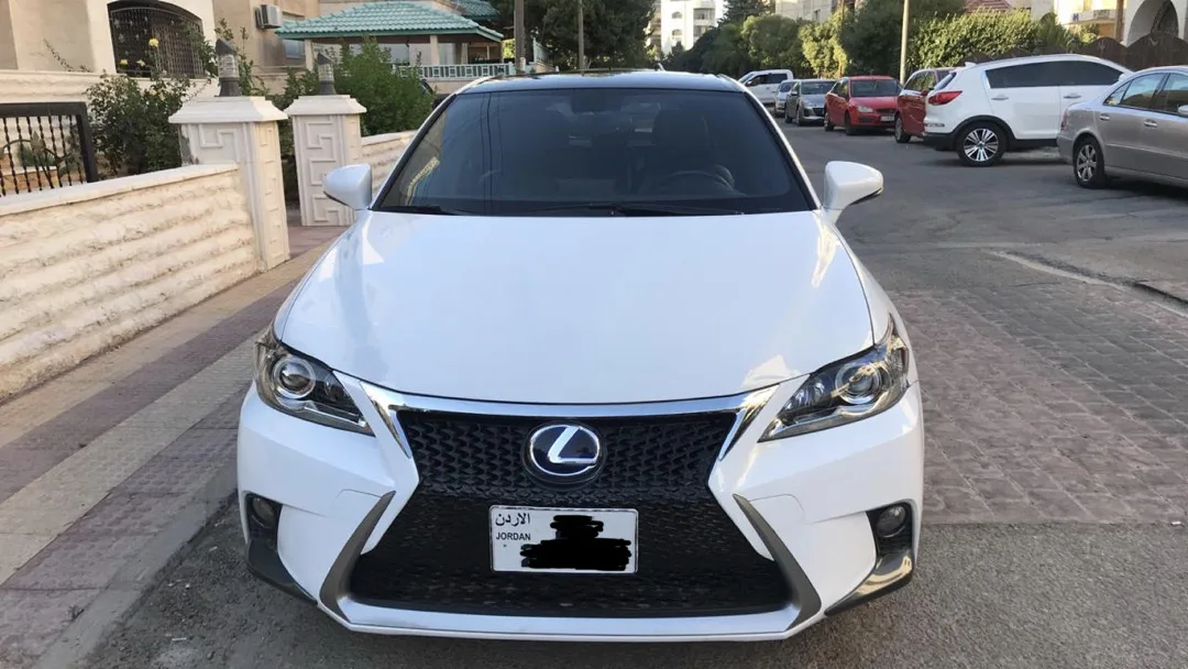 سياره لكزس اف سبورت هايبرد ٢٠١٥ فل الفل فحص كامل للبيع