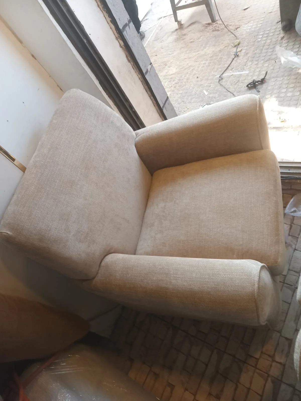 طقم مستعمل منجد جديد