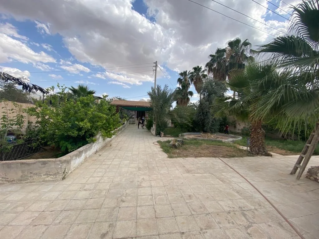 مزرعة مع بيت ريفي في الغور