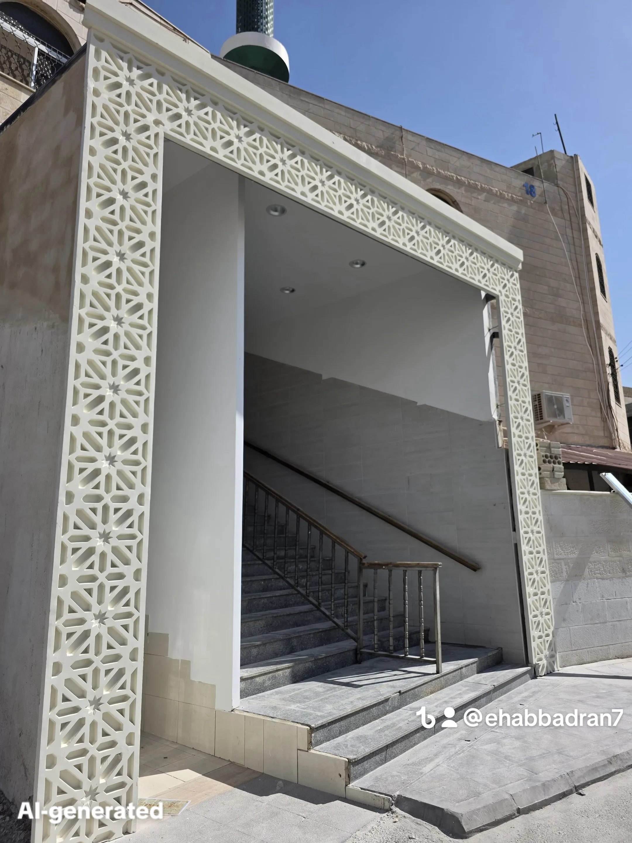 ديكورات خارجي وداخالي GRC—GRPجبصين عربي جبصن بورد