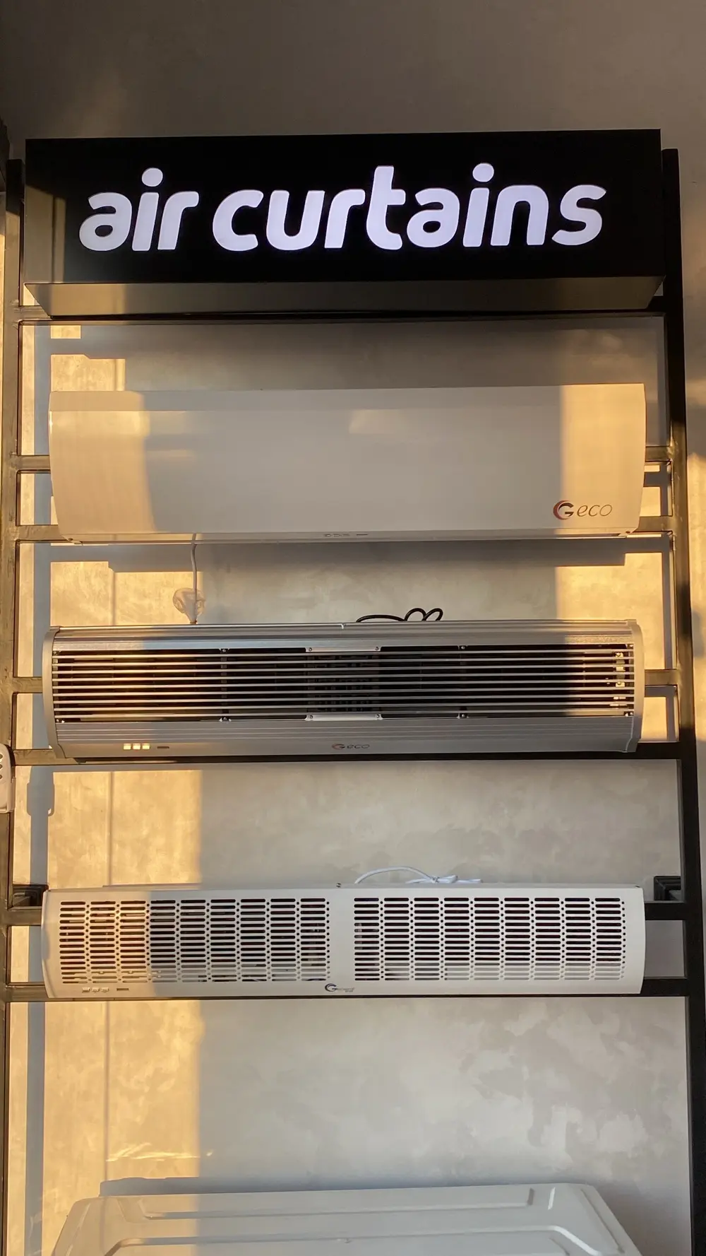 الوكيل الحصري لمكيفات Geco , General plus , national tronic