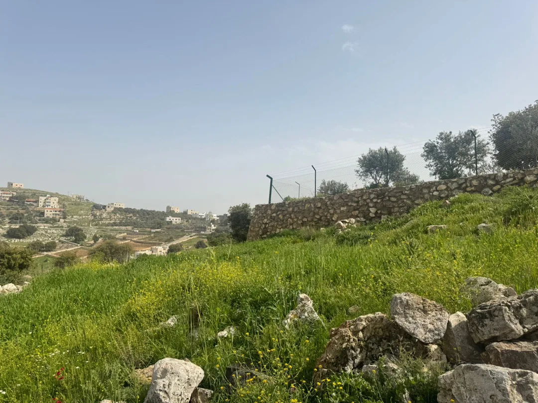 ارض بالزعتري السلط اطلاله رائعه