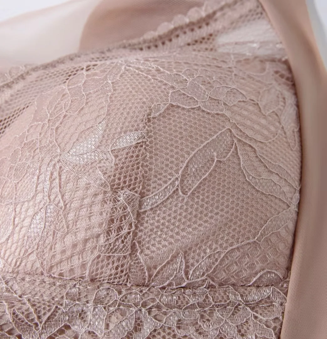 Set of 3 Women'S V-Neck Stylish Lace Lingerie