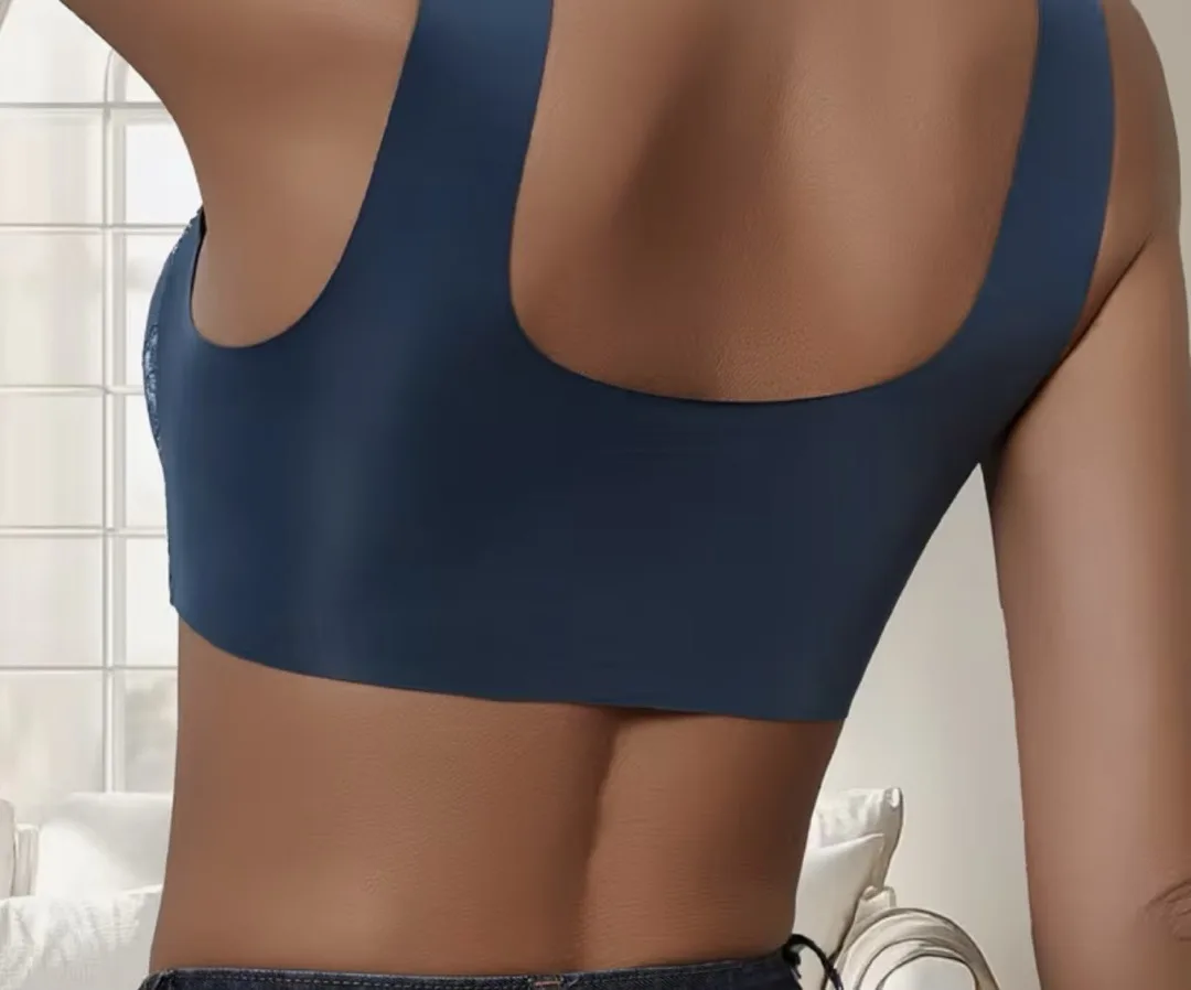 Set of 3 Women'S V-Neck Stylish Lace Lingerie