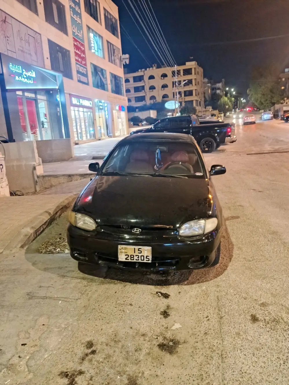 سيارة هونداي اكسنت موديل ٩٩ بحالة جيدة جدا غير مرخصة