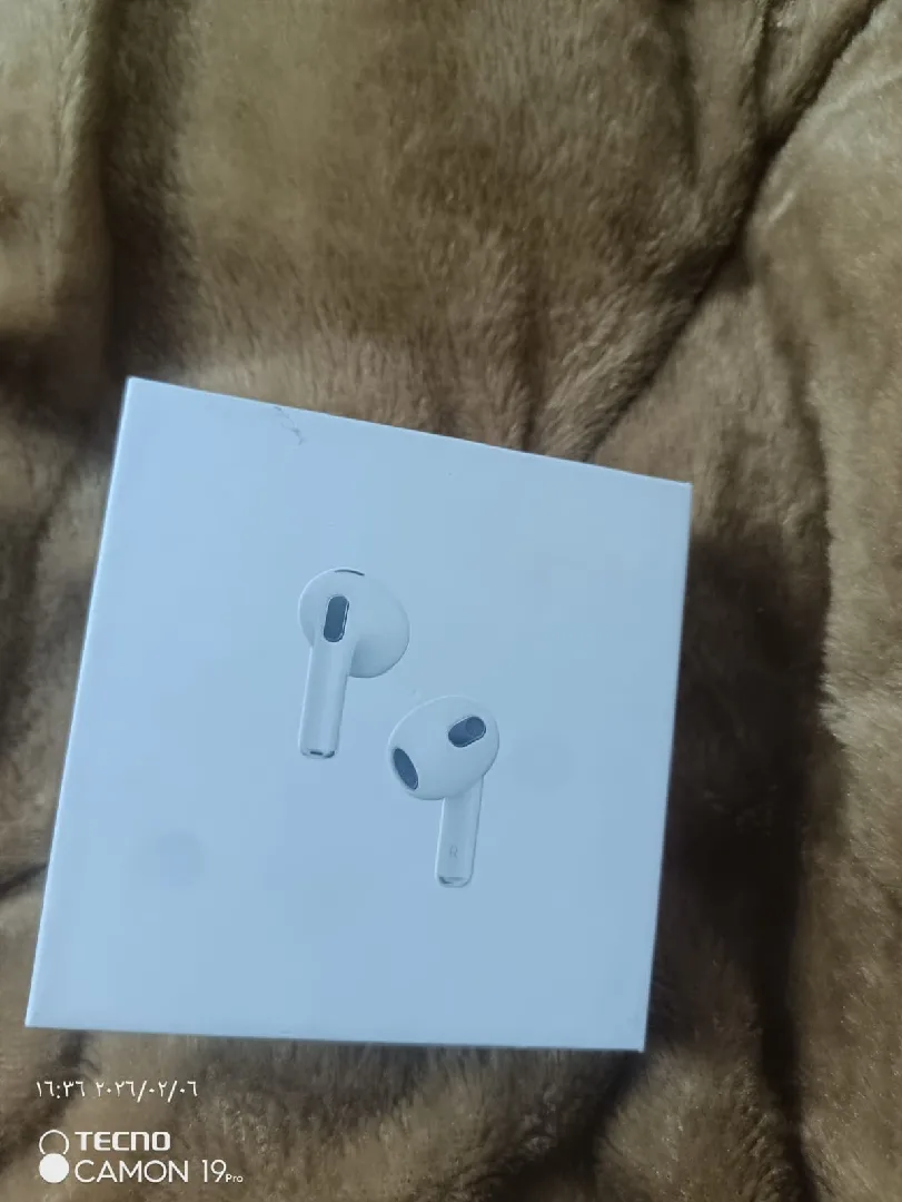 سماعة ايفون ايبود الجيل الثالث جديده للبيع