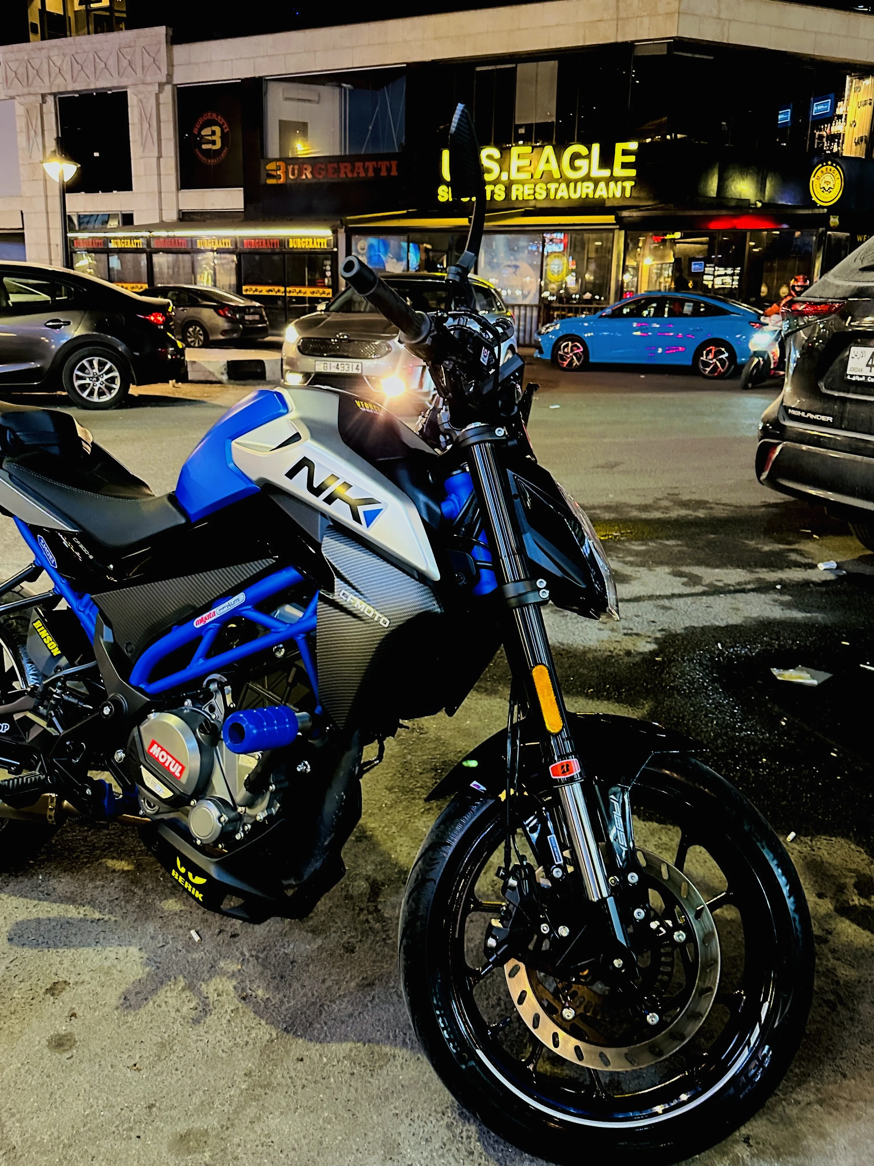 cfmoto nk300 2023 ماشيه 6900