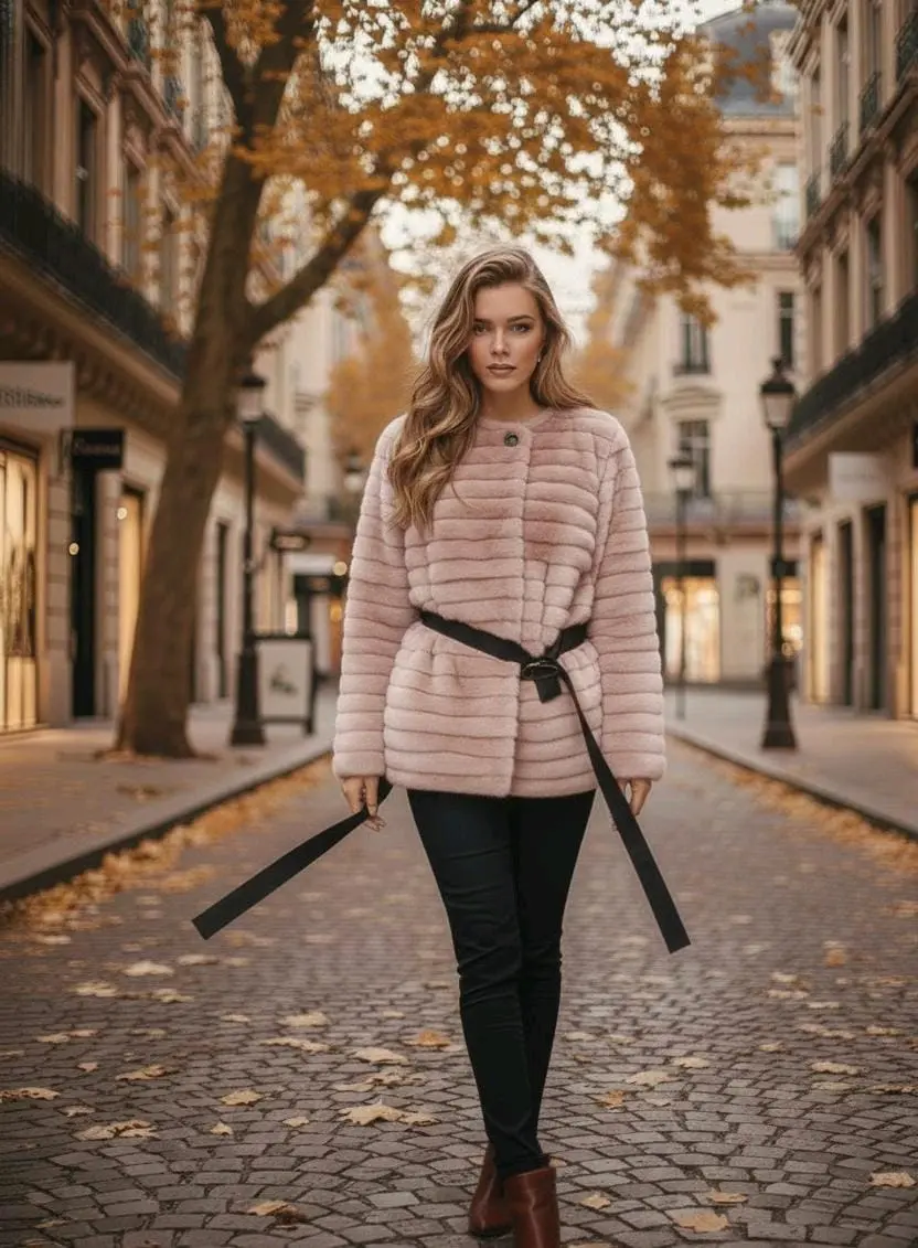 *جاكيت فرو قصير*