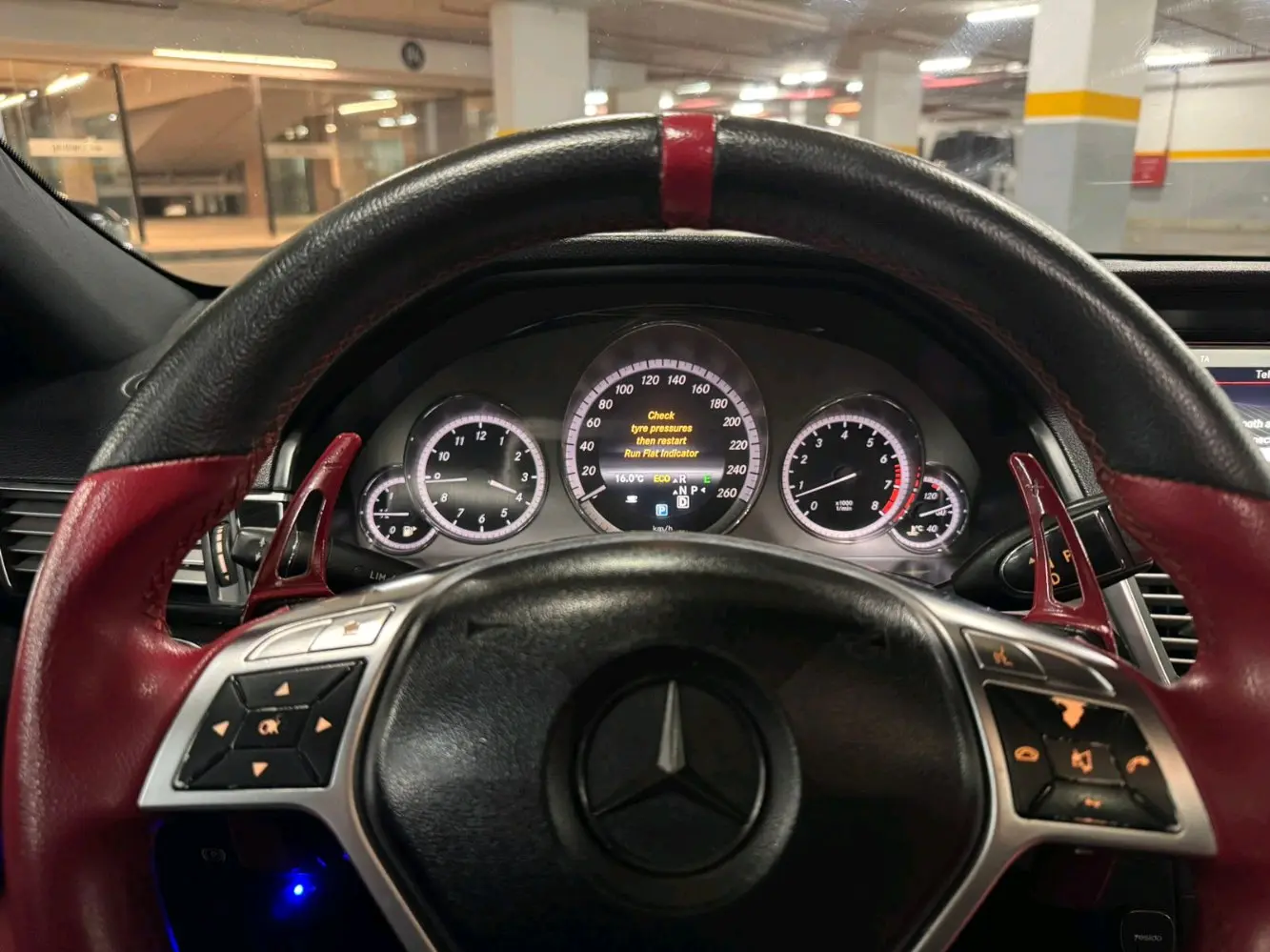 مرسيدس  E200 موديل 2013 محول بالكامل 2016