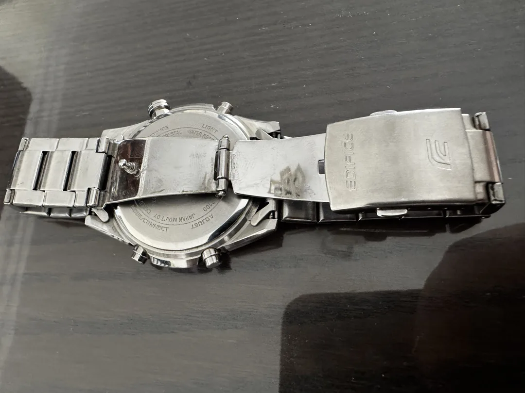 ساعة Casio Edifice ECB-S100 أصلية — Tough Solar / Bluetooth / Sapphir