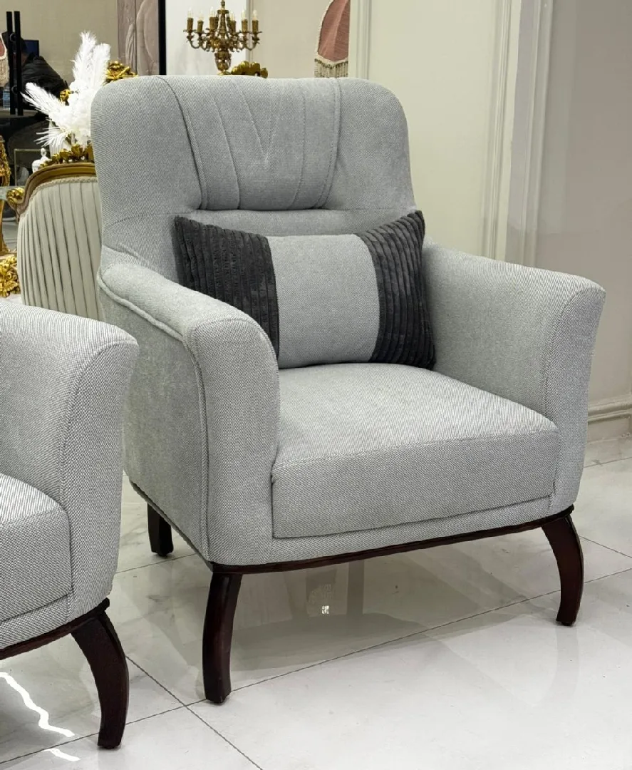 طقم كنب 7مقاعد خشب زان