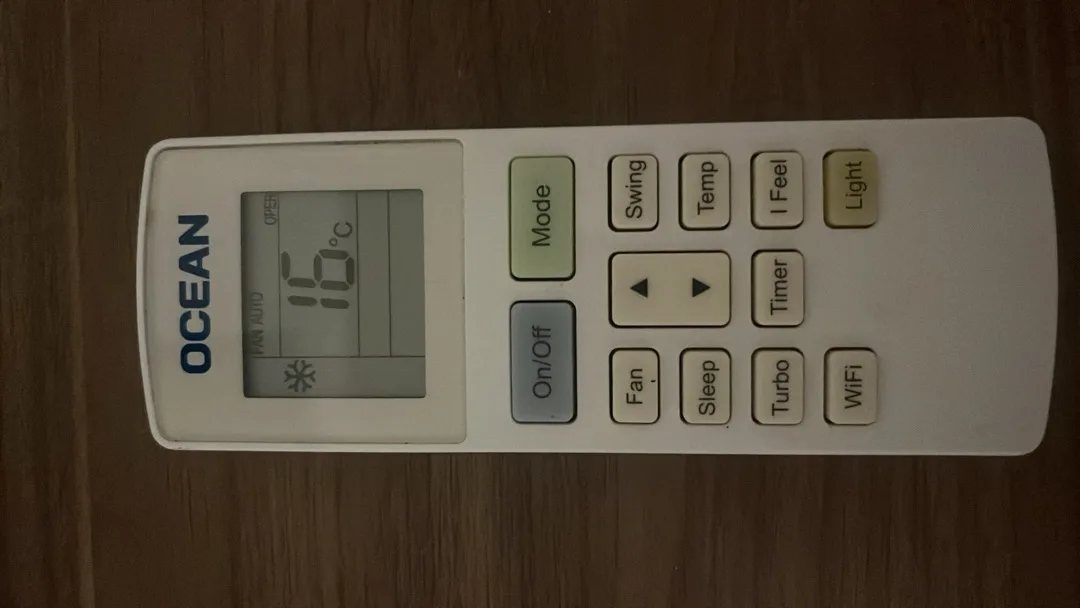 مكيف OCEAN إنفرتر – مستعمل بحالة ممتازة �