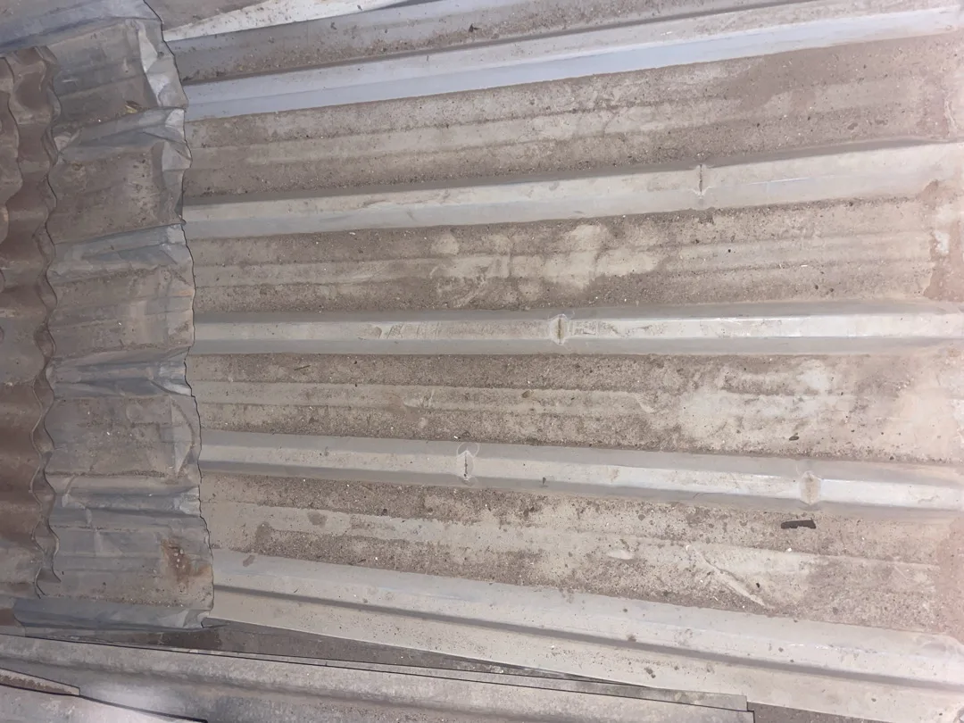 الواح زينكو و زوايا وجسور حديد ثقيل