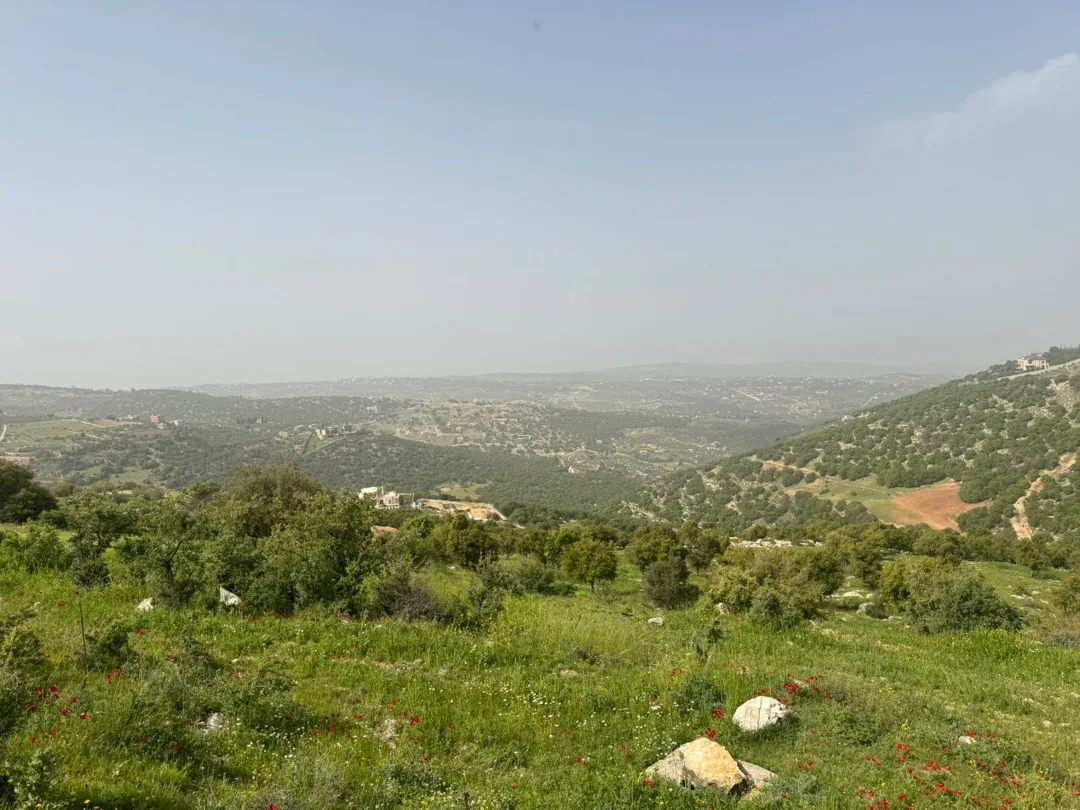 ارض بالزعتري السلط اطلاله رائعه