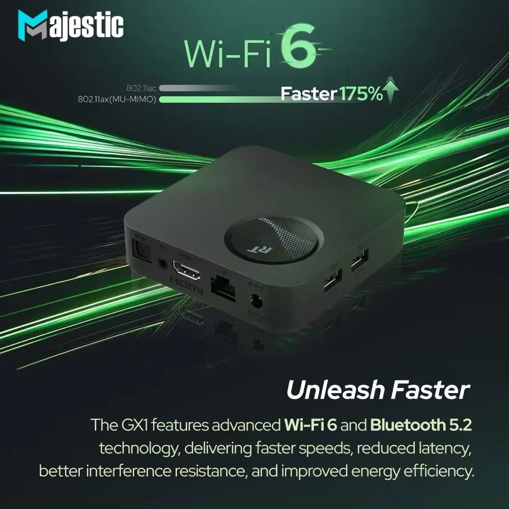 جهاز اندرويد مرخص بوكس ماجستيك gx1 google tv