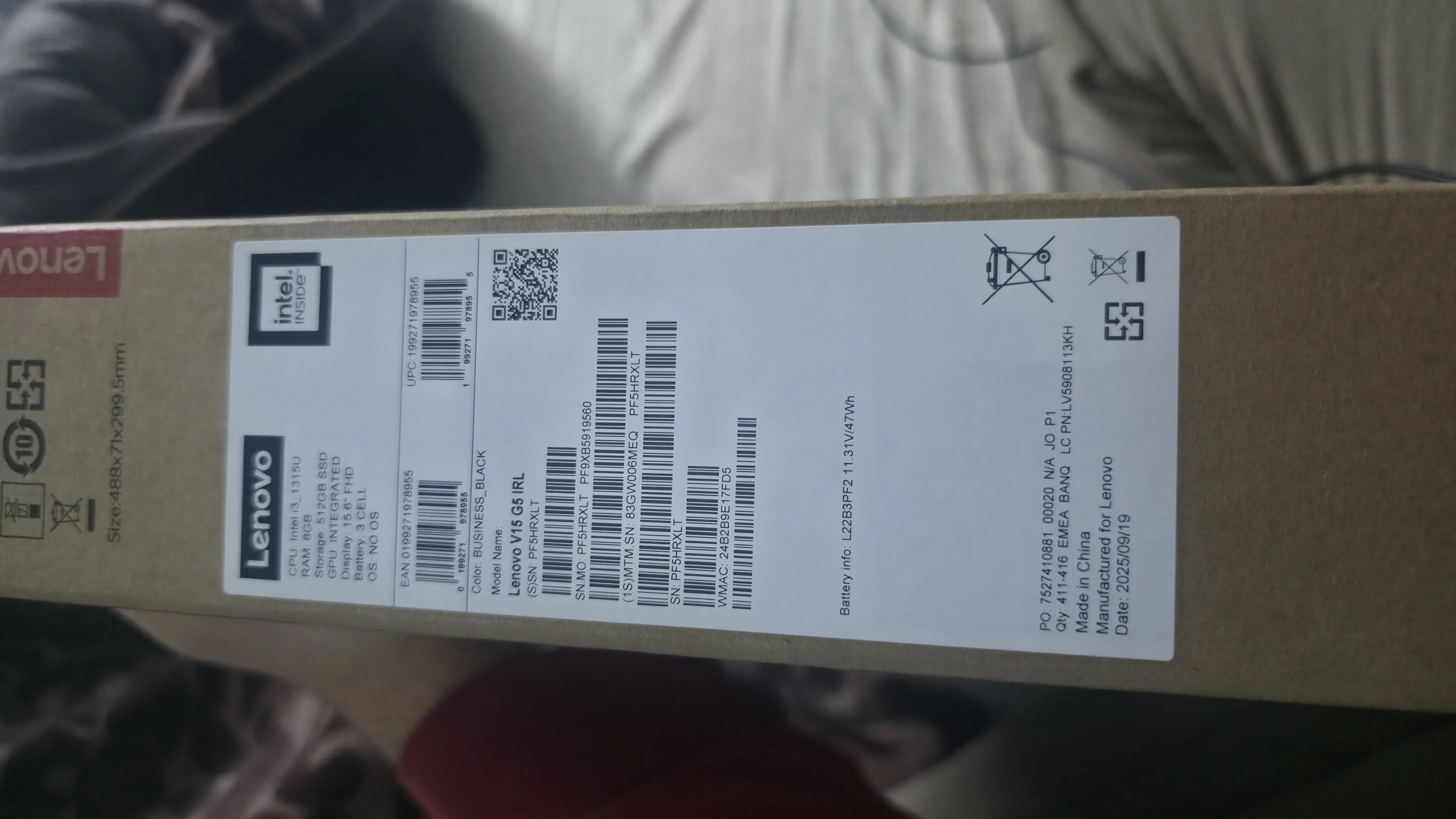 لابتوب لينوفوا جديد للبيع