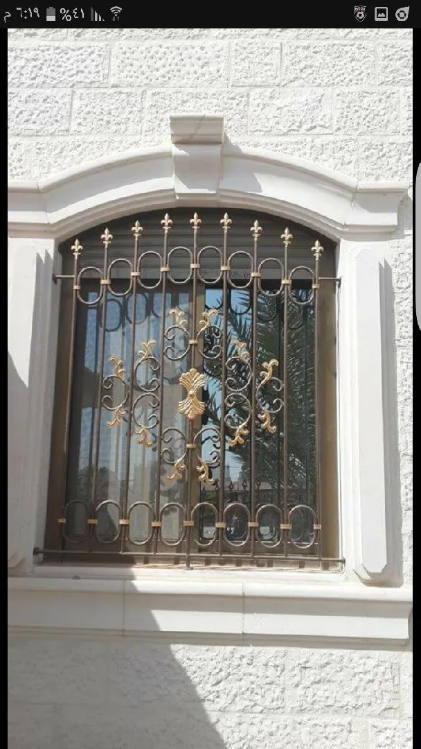 تفصيل جميع اعمال الحداده والديكورات وزخرفه المعادن