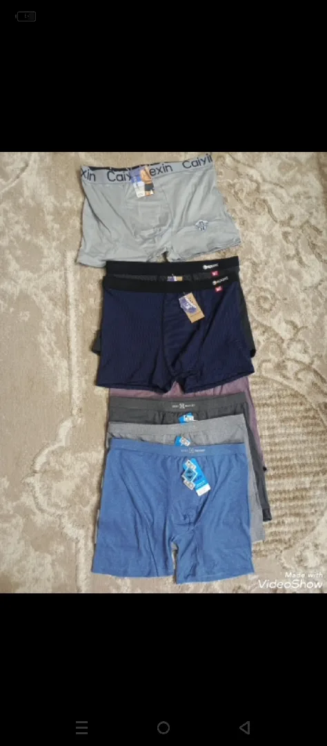 بوكسرات رجالي عدة خامات