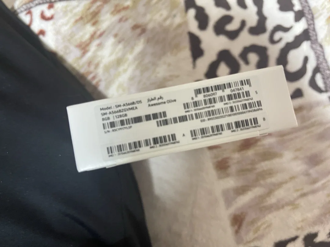 سامسونج جالاكسي A56  128 جيجا 8 رام كفالة الوكيل الحصري BMS