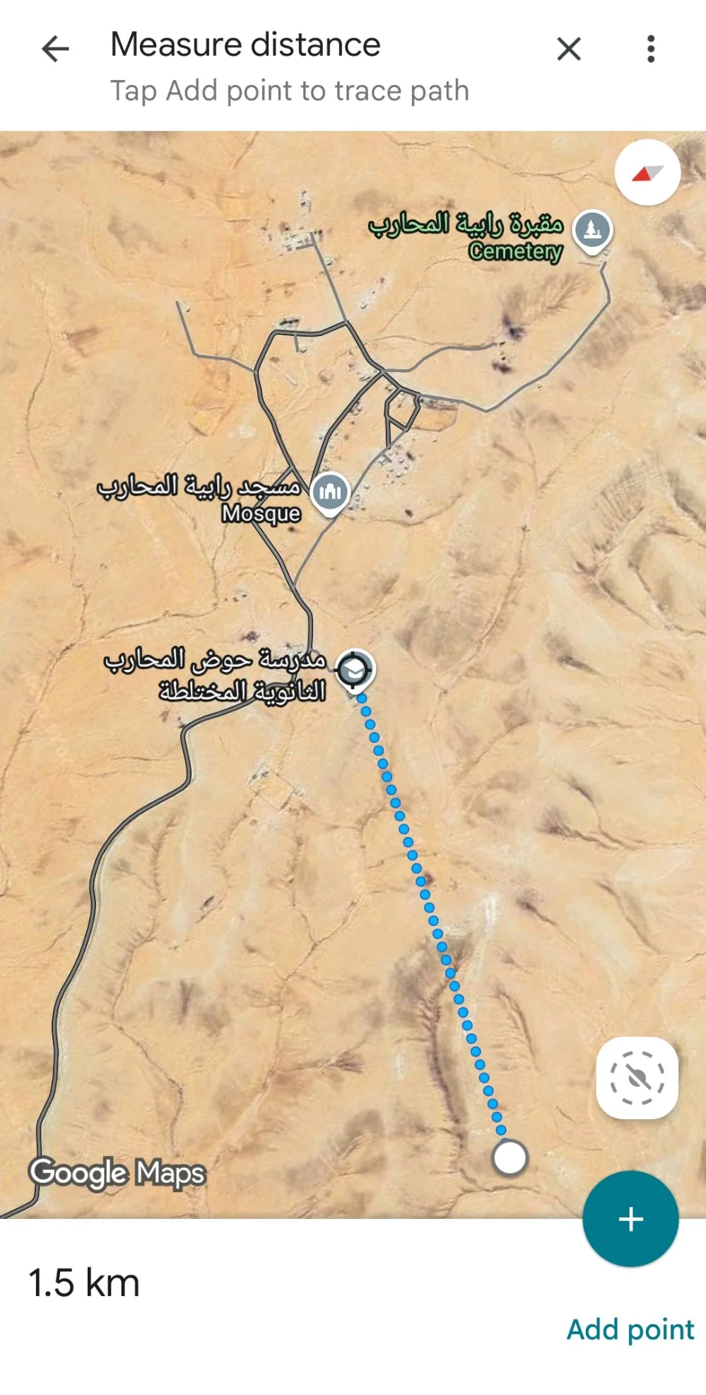 قطعتين ارض مساحة كل قطعة 10 دونمات