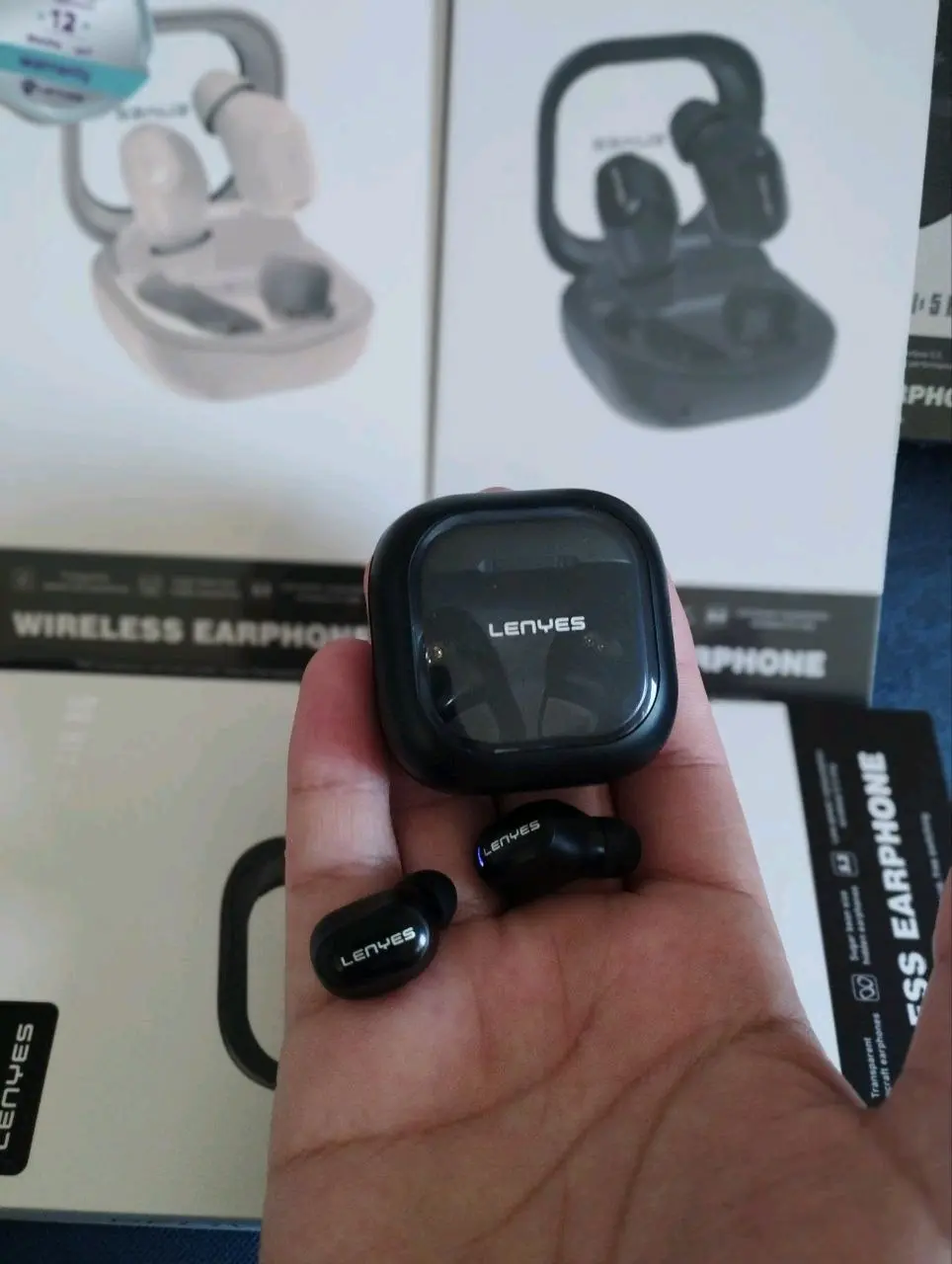 سماعة بلوتوث Lenyes تعمل ل 12 ساعة