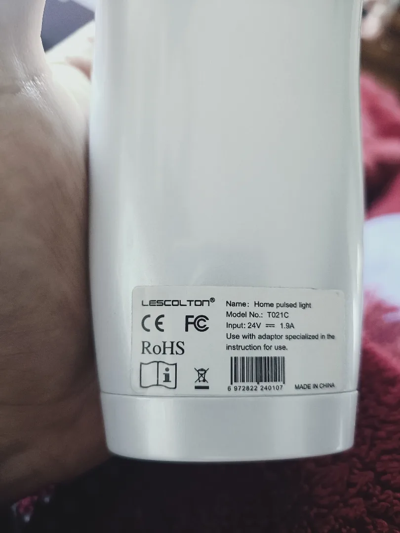 جهاز ليزري لإزالة الشعر منزلي