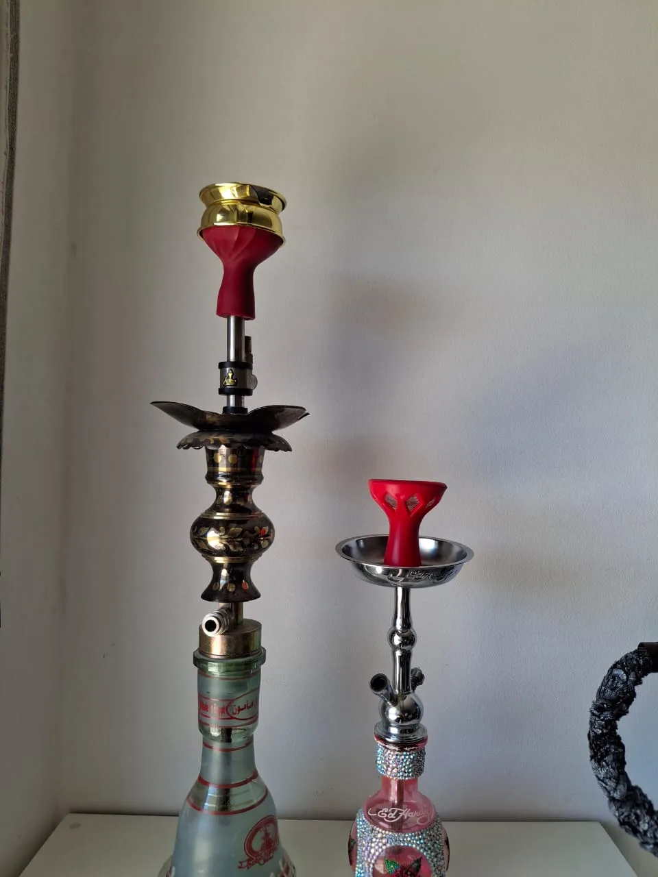 مجموعة  اراجيل مستعملة للبيع