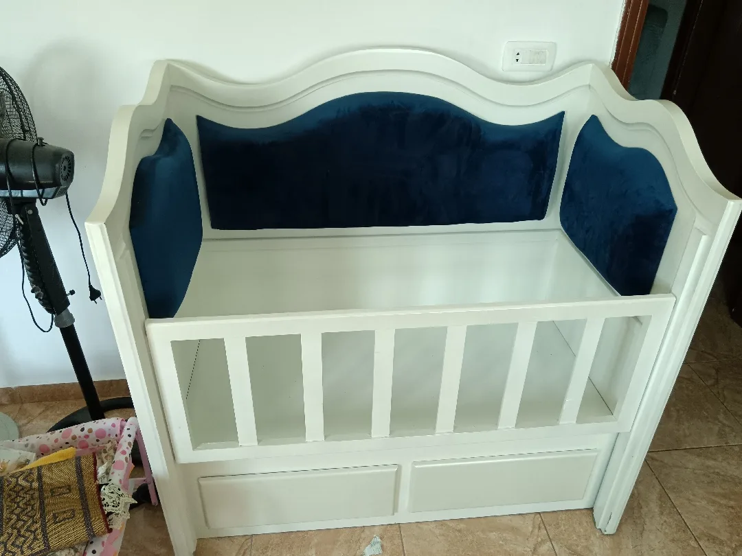 تخت بيبي خشب لاتيه