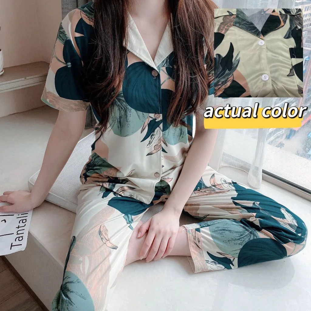 بجامات صيفية ثلاث قطع  خامة تجنن