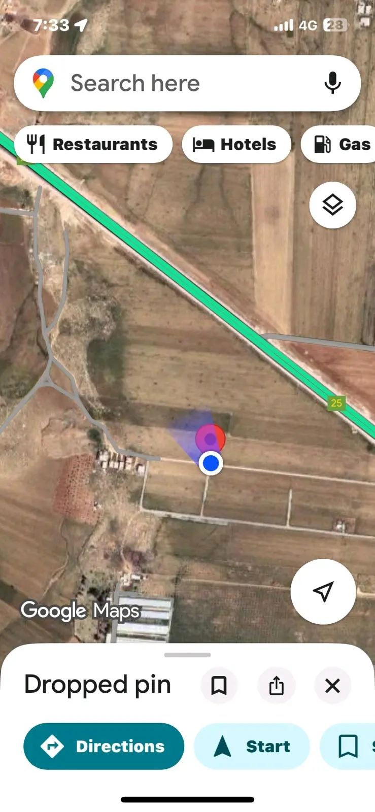 ارض بمساحة 14 دونم 633 متر