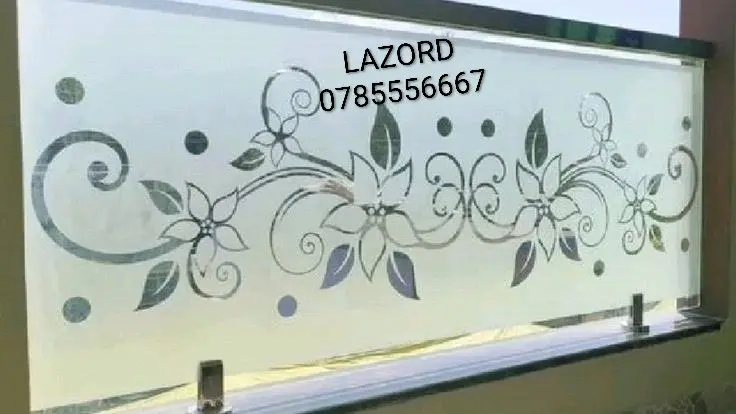 لازورد للرسم على الزجاج