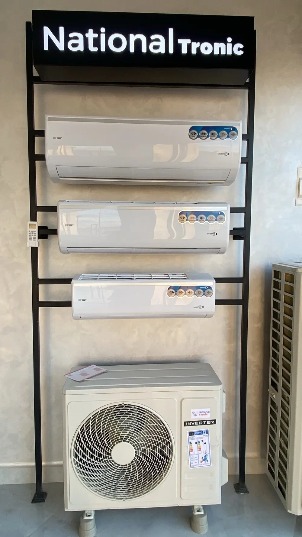 الوكيل الحصري لمكيفات Geco , General plus , national tronic