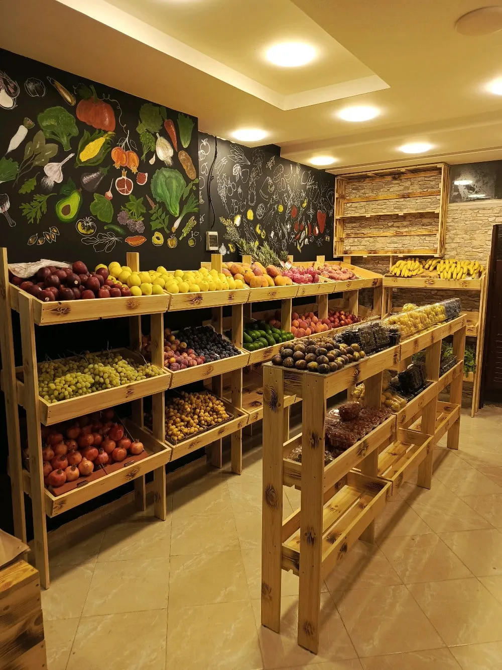 ستاندات ديكور محل خضار وفواكه